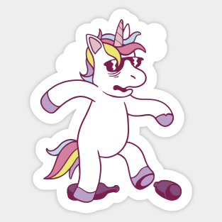 Unicorn Hangover Sticker